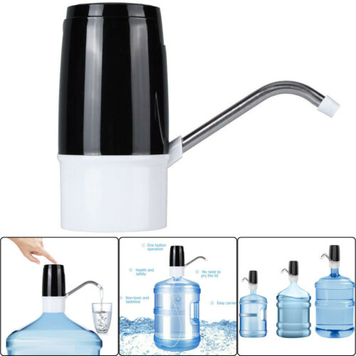 Electric Water Dispenser With Rechargeable Battery Drinking Water Bottle Pump Hand Press