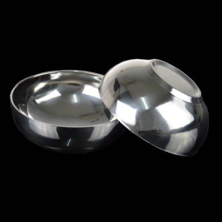 2PCS Magic Water Bowl Water From Above Bowls Close Up Magic Tricks For Magician,Medium 12.3CM