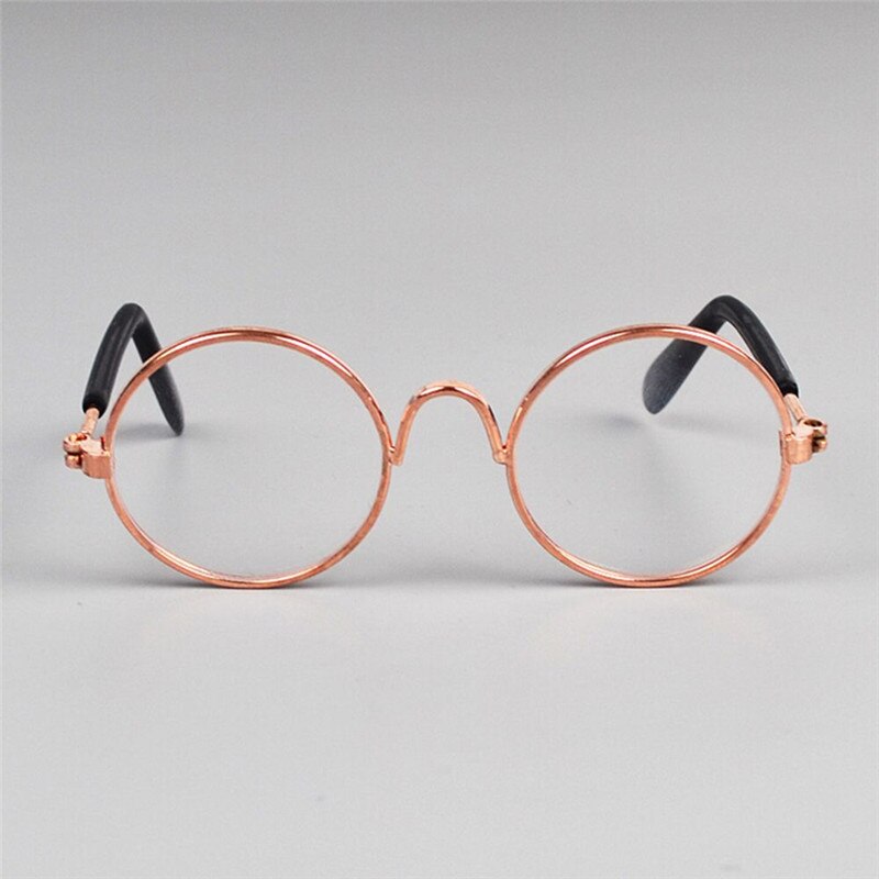 Offre spéciale Cool chat lunettes pour animaux de compagnie pour petit chien chat produits Eye-Wear chien lunettes de soleil pour animaux de compagnie fournitures pour animaux de compagnie Photos accessoires: Gold-white