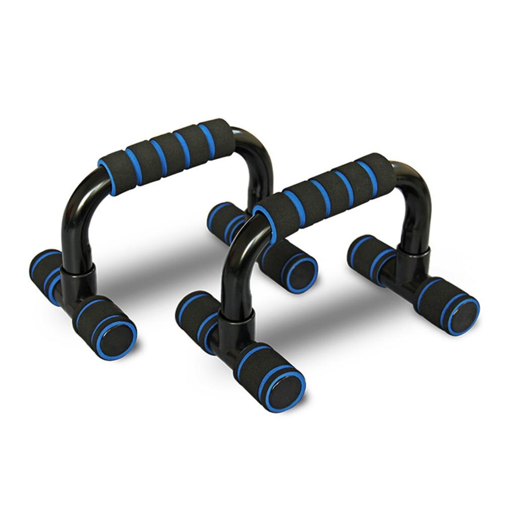 Push Up Bar Stands Handle Workout for Home Gym &amp; Traveling Fitness Muscle, Pull Ups &amp; Strength Training: Blue