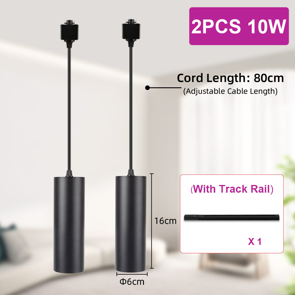110V 220V LED Track Anhänger Licht Decke Esstisch Lange Rohr Hängen Lampe Für Wohnzimmer Küche Kronleuchter hause Decvor: Kaltweiß / WEISS