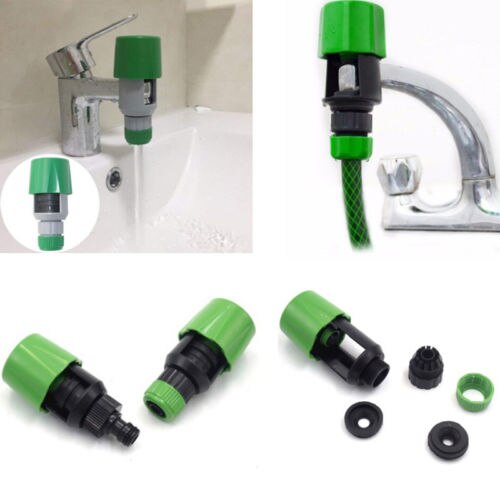 Wastafel Kraan Tap Adapter Groen Water Tuinslang Connector Handig