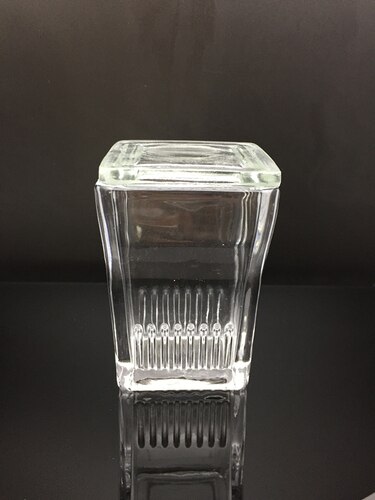 High Transparent Glass Staining Jar 5/9/10 Pieces Object Plate Dyeing Rack Glass Staining Jar Vertical Lying: 9 pieces
