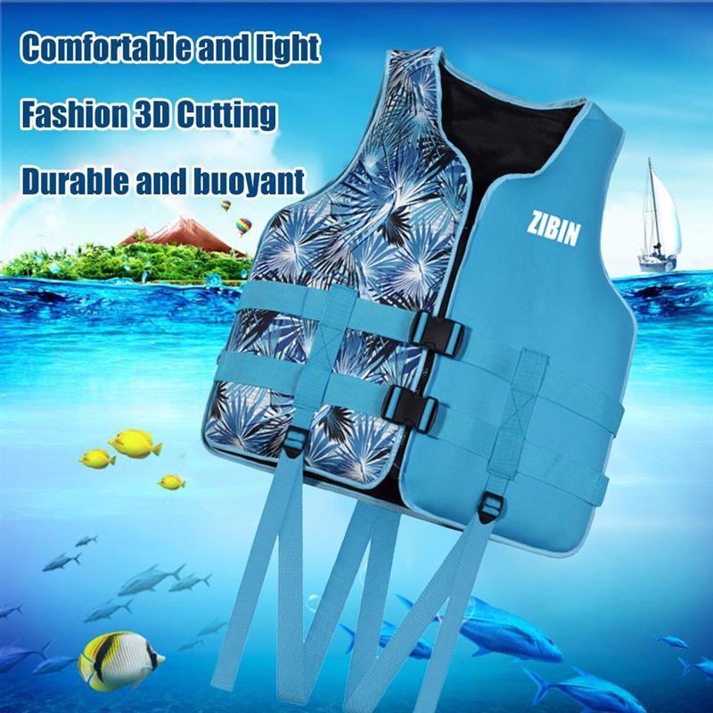 Life Jacket Adult Kids Life Vest Water Sports Fishing Vest Kayaking Boating Swimming Surfing Drifting Safety swimming