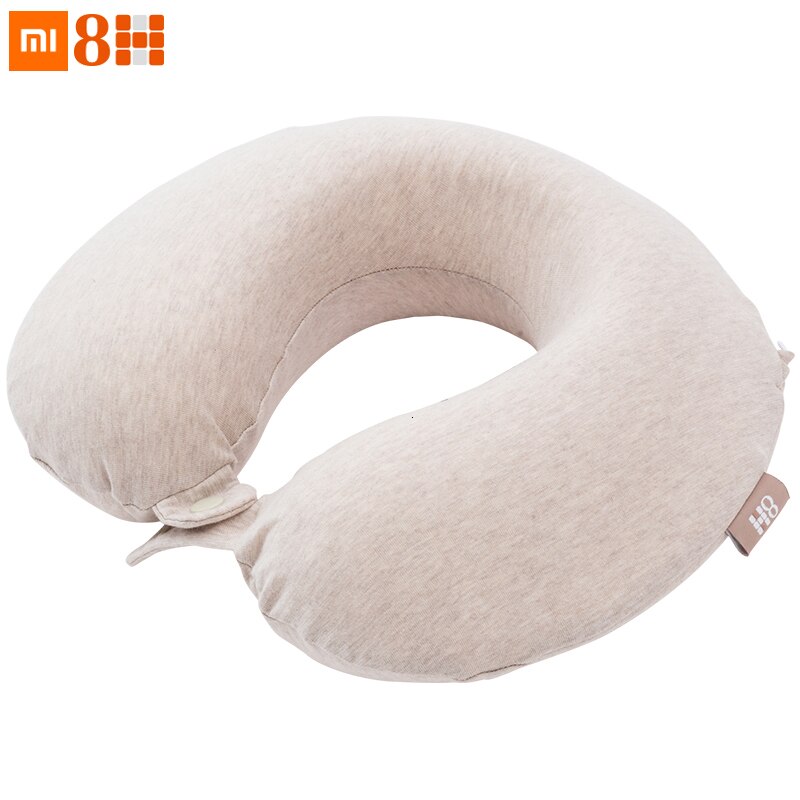 Originele Xiaomi Mijia 8H U Shape Memory Foam Nekkussen Antibacteriële Draagbare Reizen 8H Ogen Masker Kussen Lunch breken Kussens