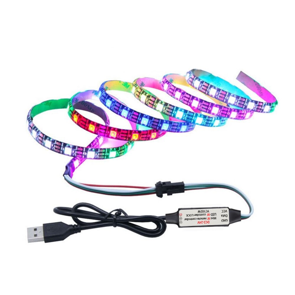 USB 14 Tasten Fernbedienung RGB Led Controller Für WS2811 WS2812B RGB Digital Led-Pixel-Streifen Band Beleuchtung DC5-24V