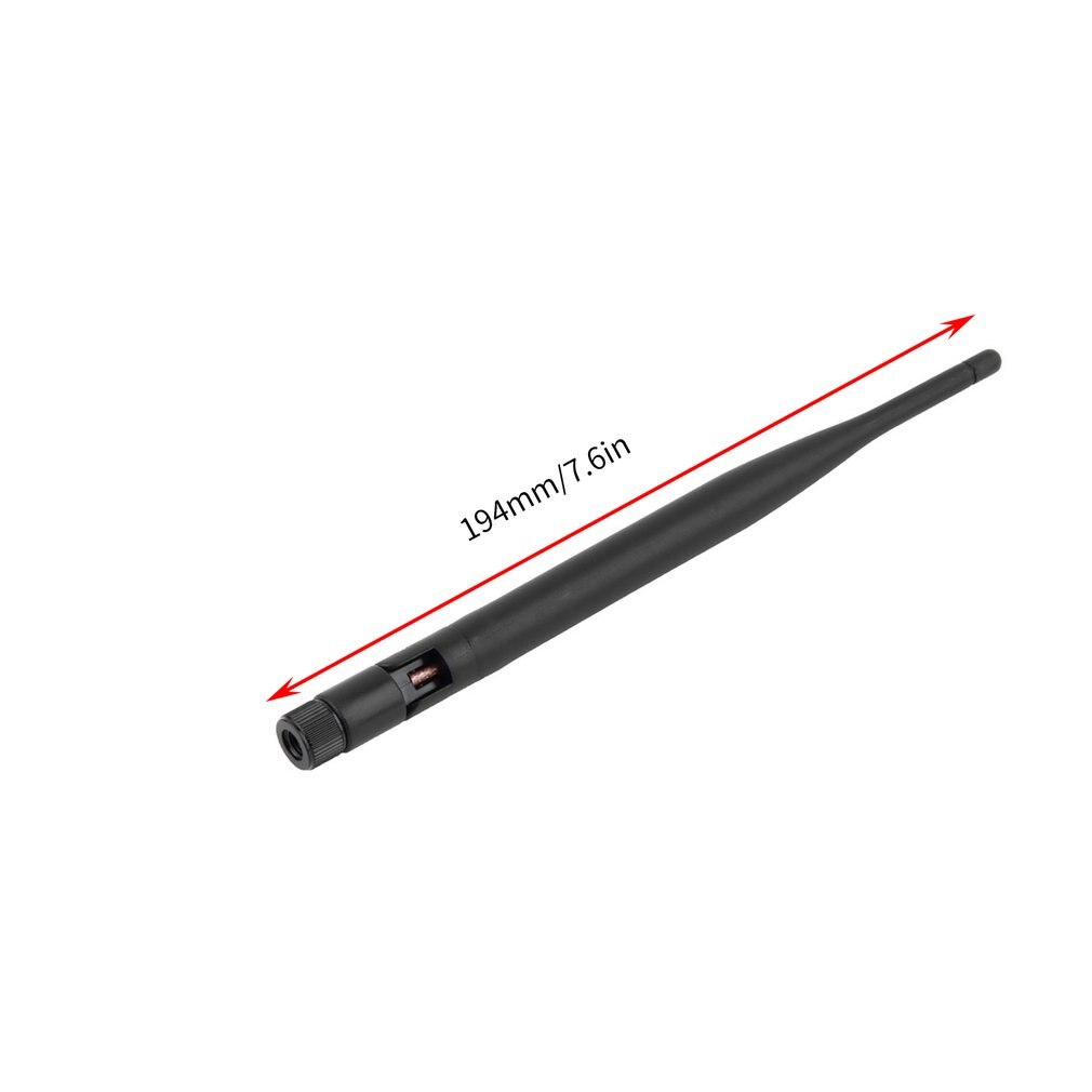 Universal Wireless WIFI Aerial Booster 2.4GHz 7dBi WIFI Antenna Booster WLAN RP-SMA f PCI Card Modem Router