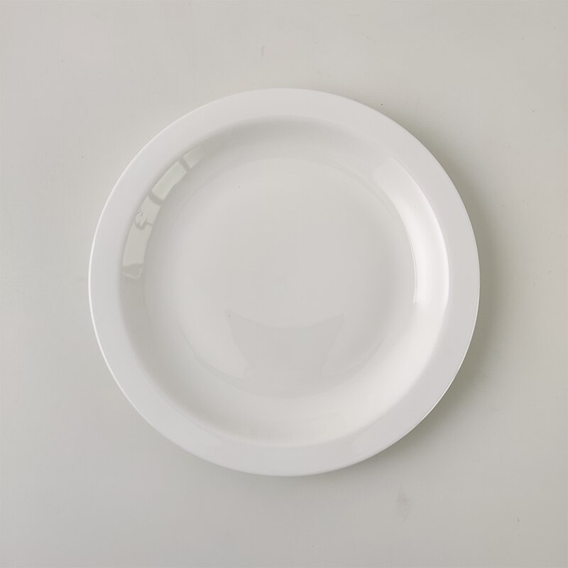 Cake Plate Dessert Plate Pure White Plate Korean Small White Plate Wild Plate Tableware Plates Dishes undefined plateau