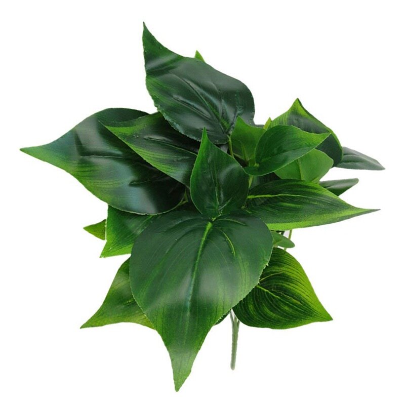 Artificial Green Leaf Plants Home Office Wedding Garden Decoration