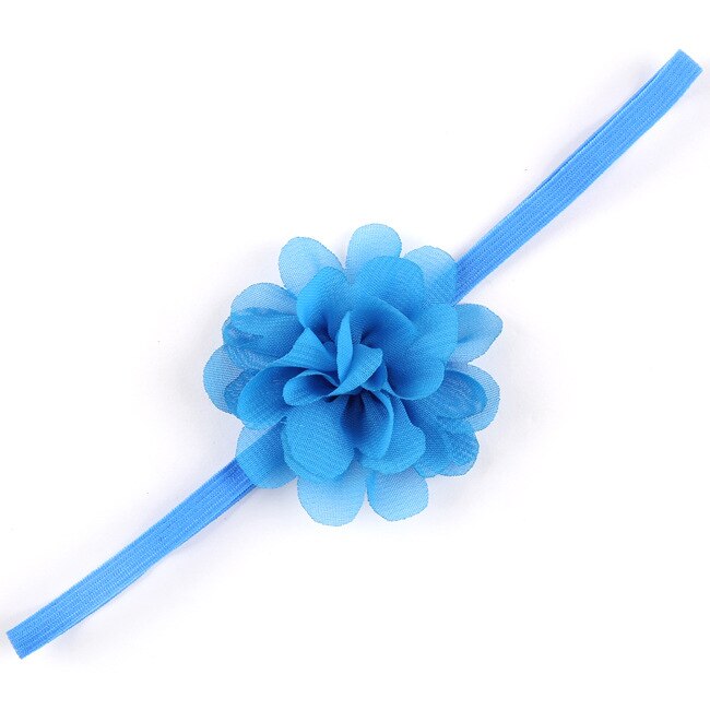 1 Piece MAYA STEPAN Children Headdress Chiffon Flower Hairband Baby Newborn Girls Hair Rope Headband Headwear Headwrap
