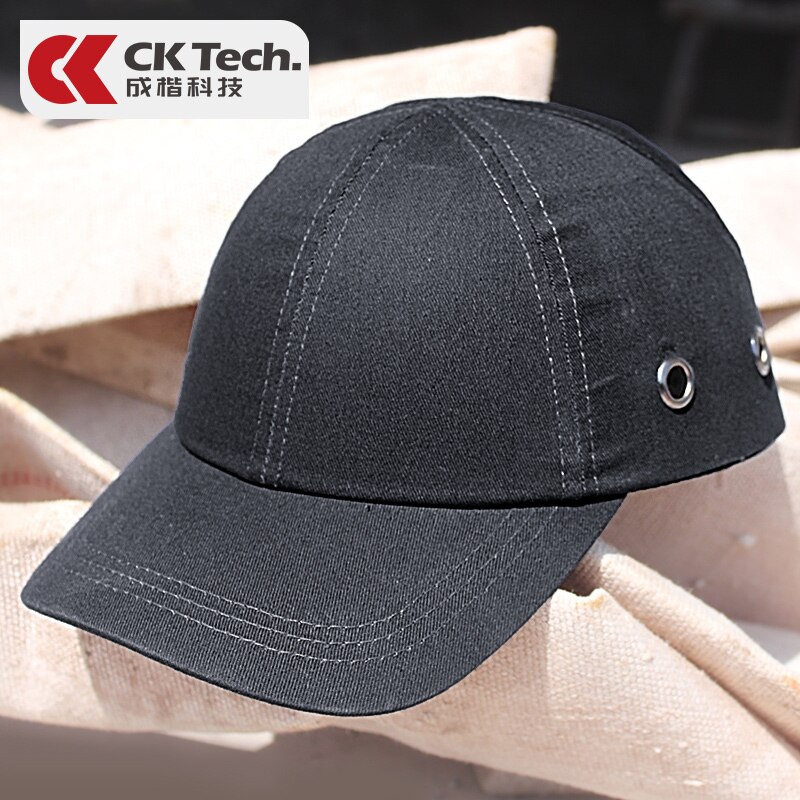 CK Tech.ABS Work Safety Cloth Hat Baseball Bump Caps Lightweight Safety Hat Head Protection Caps Workplace Construction Site Hat: CKT-CRCC-BLK