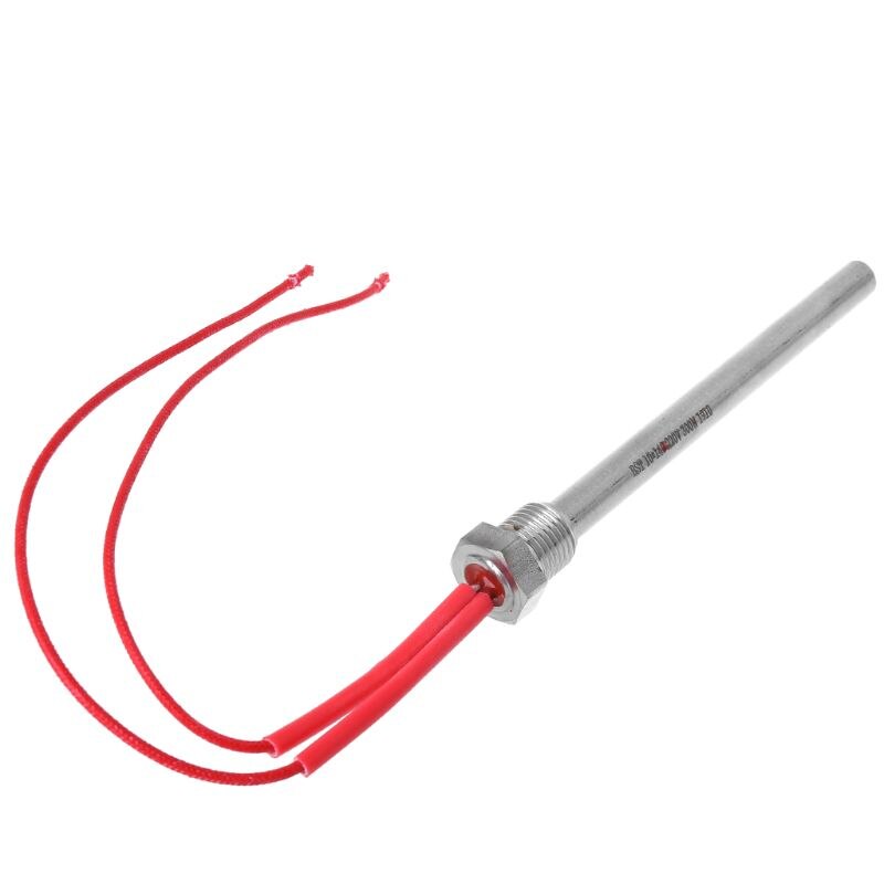 350w 220v ignição quente haste fogão de madeira da pelota 10*140/150/170mm m16 * 1.5 linha para a grade da lareira
