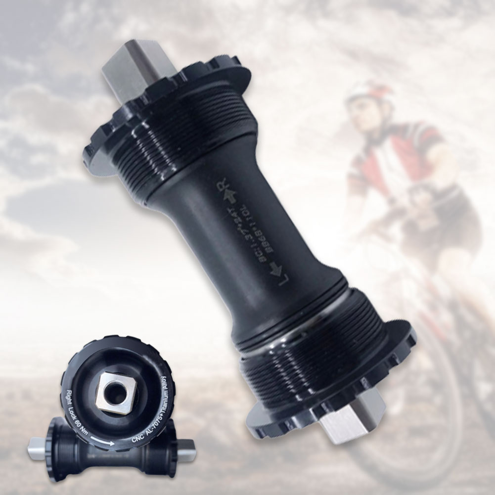 Pédalier de vélo pour vélo pliant 110 113 119mm étanche alliage de titane axe Central trou carré Sports de plein air intégrale