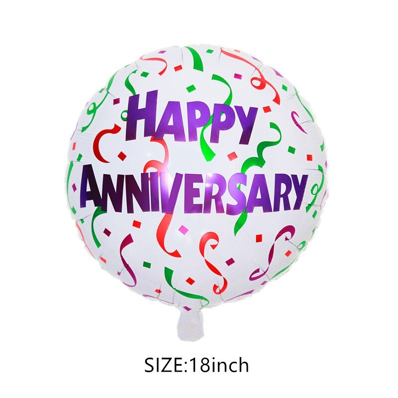 18 pouces rond arc-en-ciel nuage ballon fête d'anniversaire décoration de mariage boule bleu rose gonflable feuille d'aluminium hélium ballon