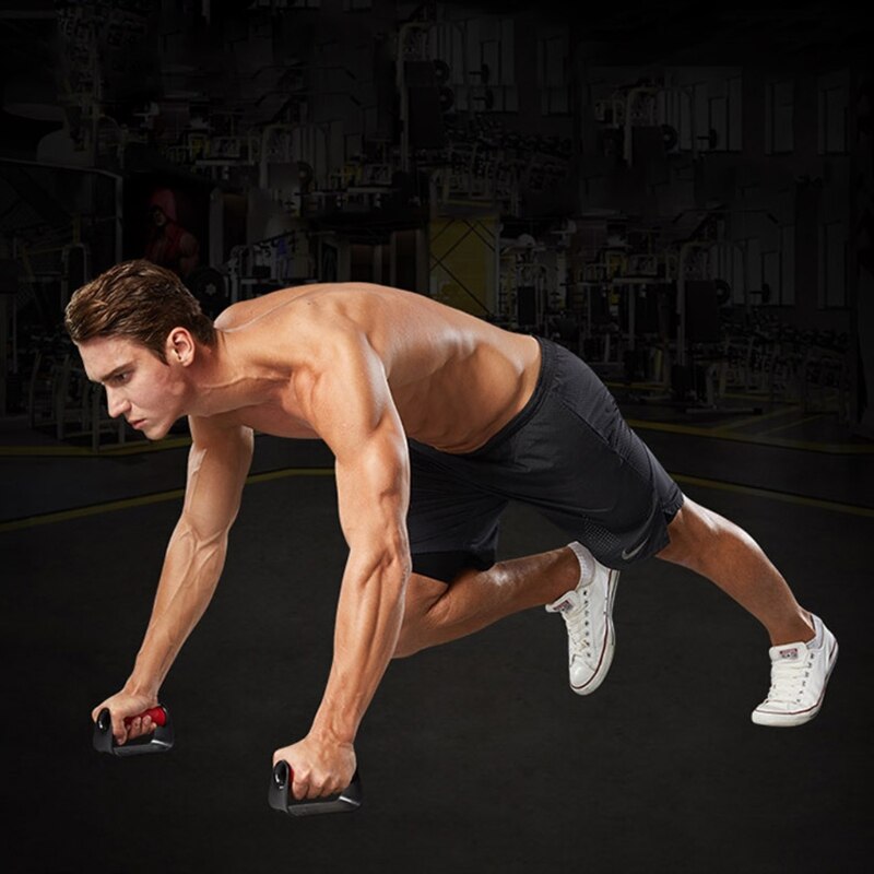 Push Up Handles for Floor, Push Up Stand Strength Training, Lightweight Non-Slip Floor Exercise Equipment Push up Bar G99D