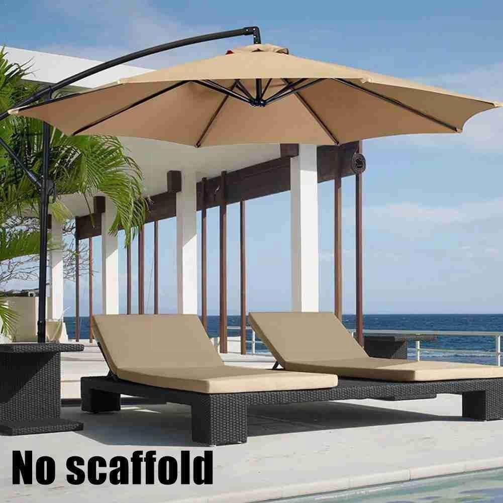 Sombrilla de jardín de tela de repuesto, cubierta de toldo adecuada para sombrilla de 8 brazos, Material de costura de tienda Diy, 3 metros, C8k3
