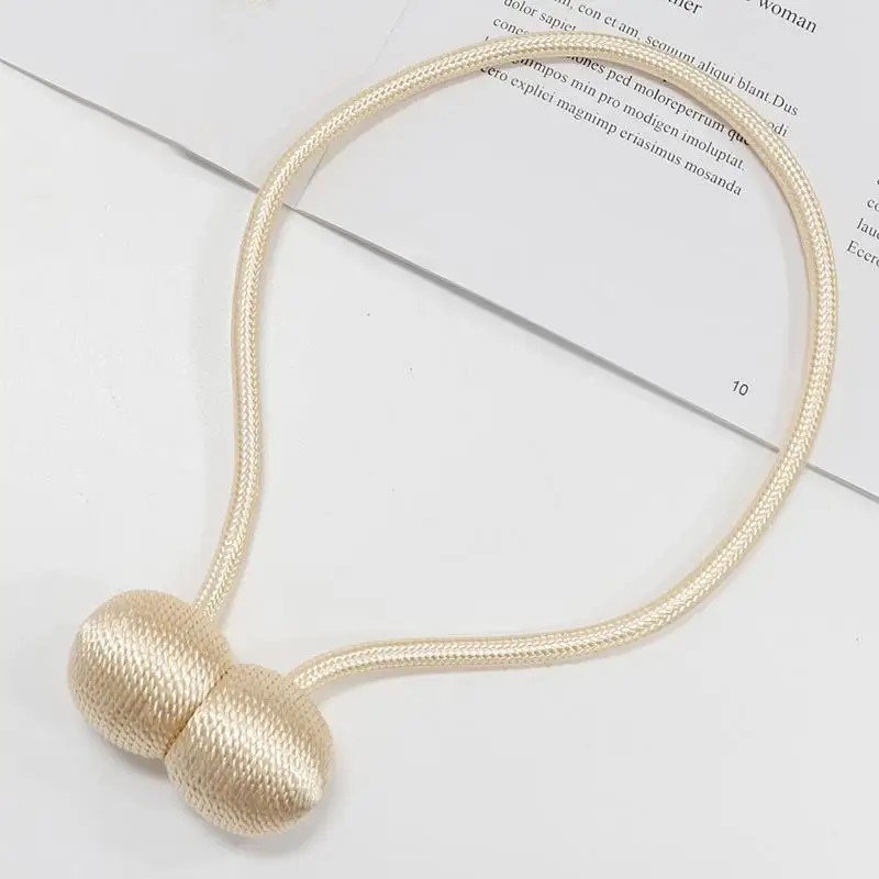 Magnetiska gardinfästen, gardinfästen för hörlurar, gardindekorationer för hem och utomhusbruk, sovrum och kontor: Blå