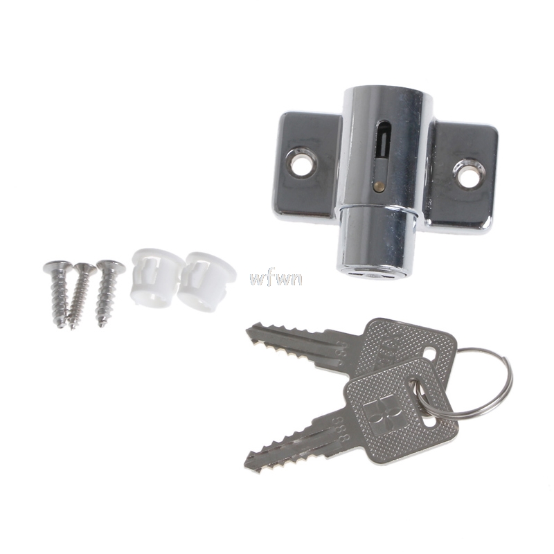 Zinc Sliding Window Patio Screw Door Locking Pin Push Child Safety Lock