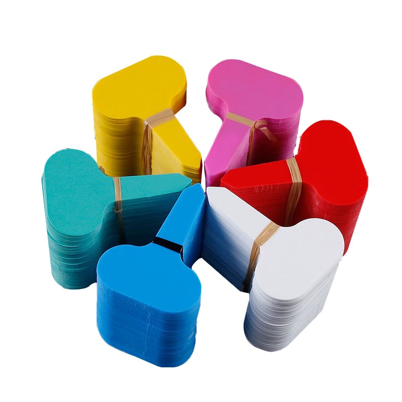50 stk plast potteplanter etiketter merke t-type plante stikkord gjenbrukbare blomster barnehage etiketter merkelapper hagearbeid tegn hageartikler