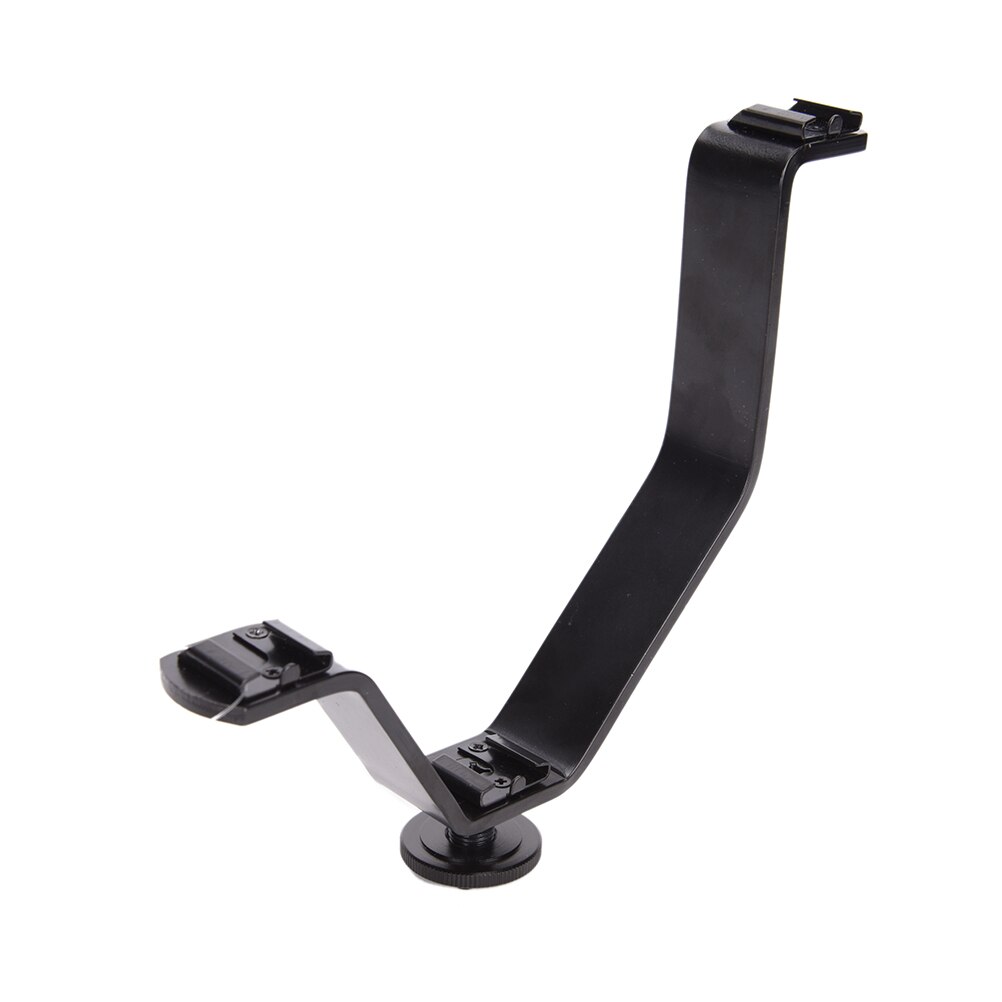 13 * 9.5 * 3cm Dual Shoe V Mount Bracket for Video Lights Microphones Monitors on Cameras and Camcorders 1PCS
