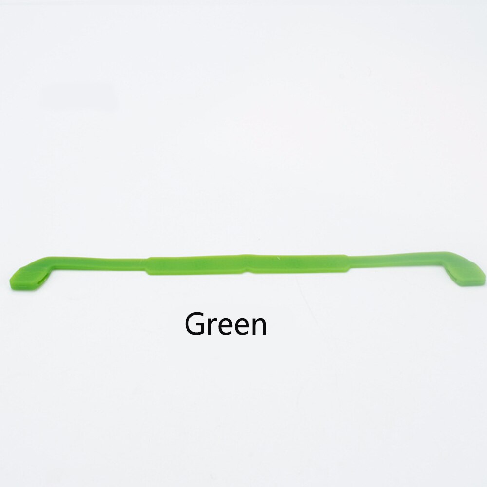 Sangle magnétique en silicone pour lunettes de sécurité pour enfants, attache pour lunettes de soleil, serre-tête, cordon pour lunettes de sport: Vert