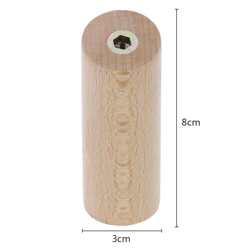 Bois naturel Crochet Mural Cintre En Bois Massif Rack De Stockage De Vêtements Décoration Crochets Pour Accrocher Clé Crochets Décoratifs: C