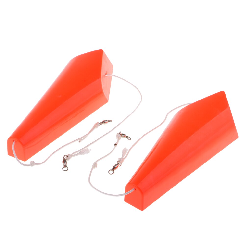 1 Pair Left and Right Boat Kayak Trolling Lure Fishing Splashing Float Board