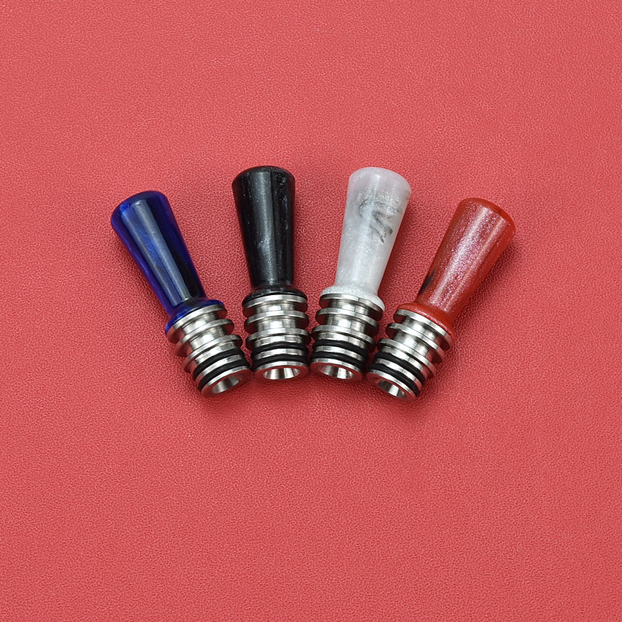 Tipo de sabor largo 510, junta de paja POM SS, resistencia al calor, boquilla de diámetro estrecho de 3mm