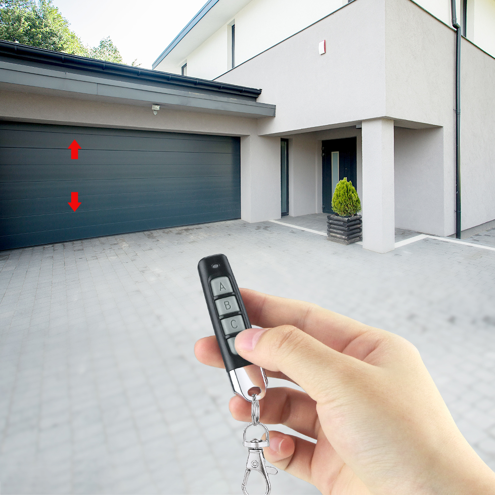 Universal 433MHz Electric Gate Remote Control Self-copying Garage command RF Wireless Duplicator Clone Code Learning code 433.92