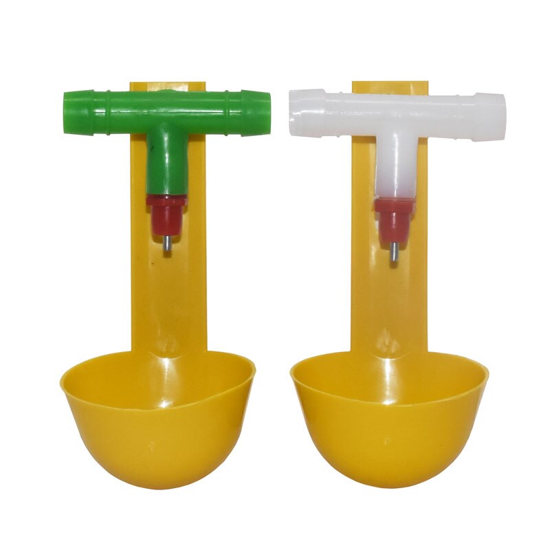 poultry Supplies Chicken waterer Cups Bird Feeding Cup Spring drinking Quail Bird Poultry Cage Automatic Drinking Device