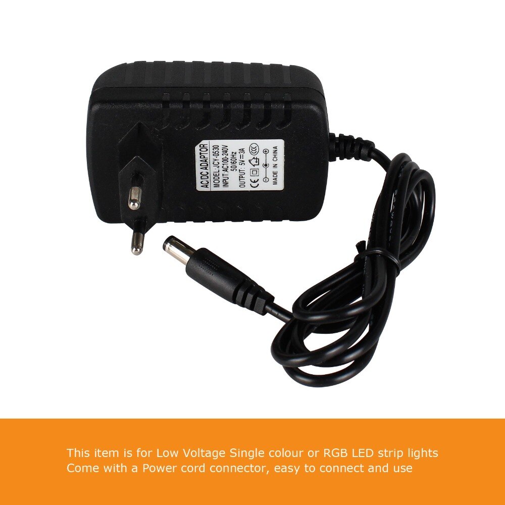 5V 1A 2A 3A 5A 6A 8A 10A Power Supply for LED Strip EU/US Adapter for AC110-220V to DC 5V Options Transformer