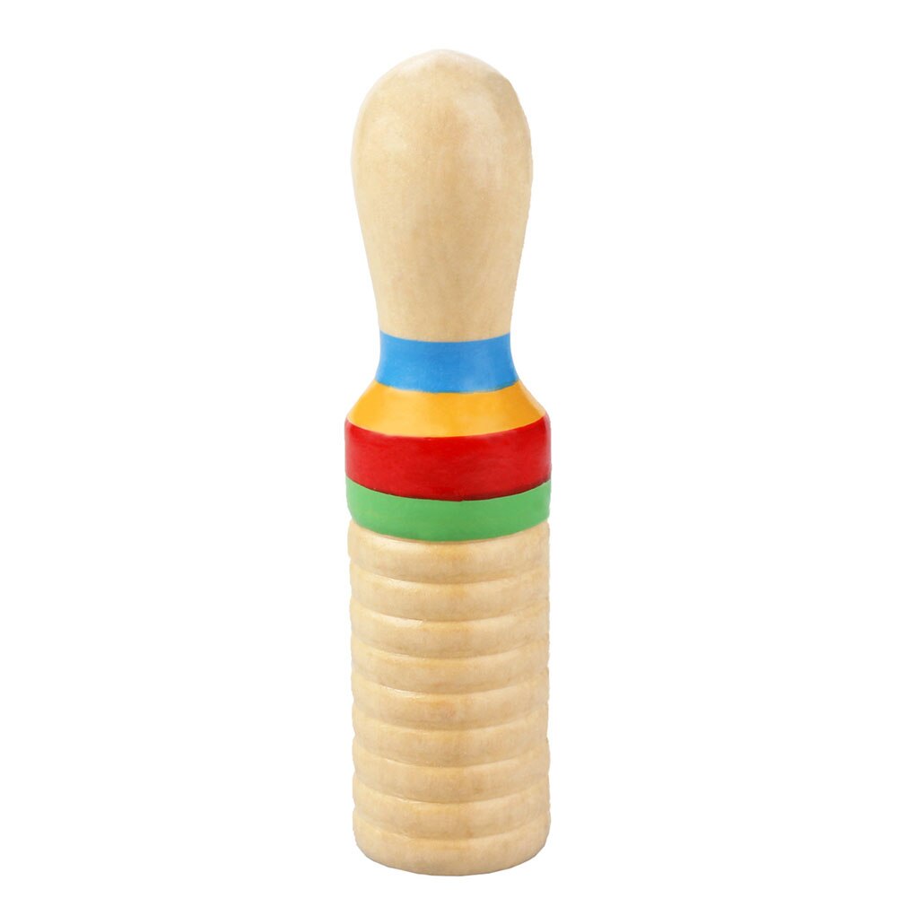 Rohr Rhythmus Klang Musik Instrument Art freundlicher Party Leichte Holz Guiro Zylinder Spielzeug Einzelnen Gewinde