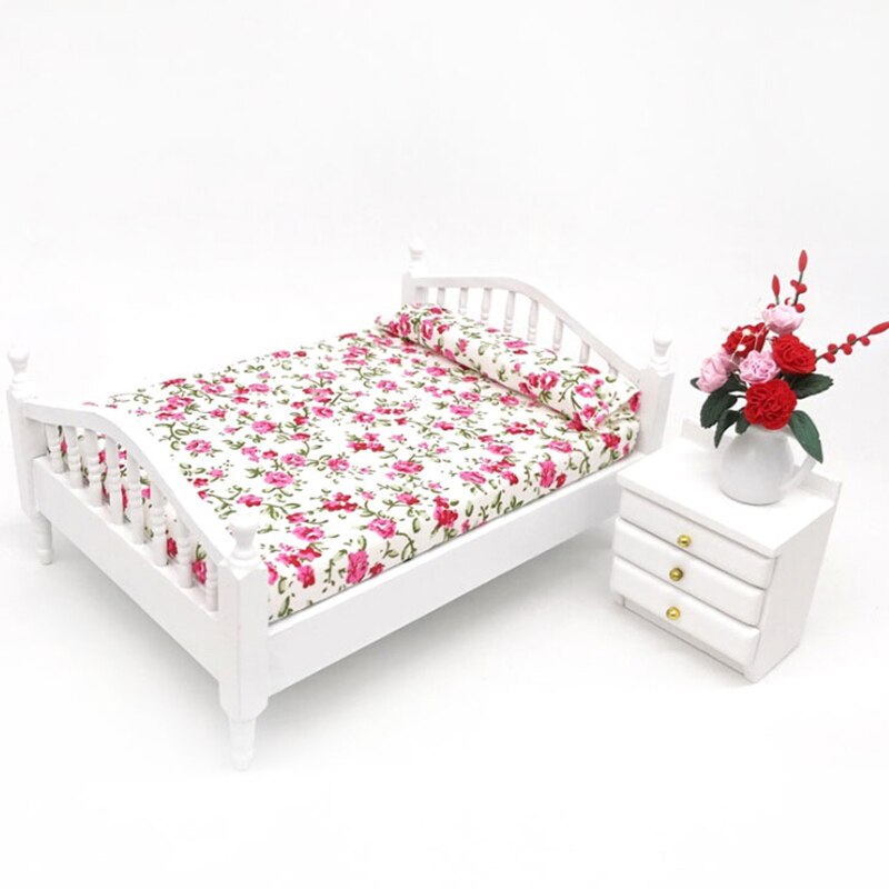 1/12 Doll House Miniature Bedroom Furniture Mini W... – Grandado