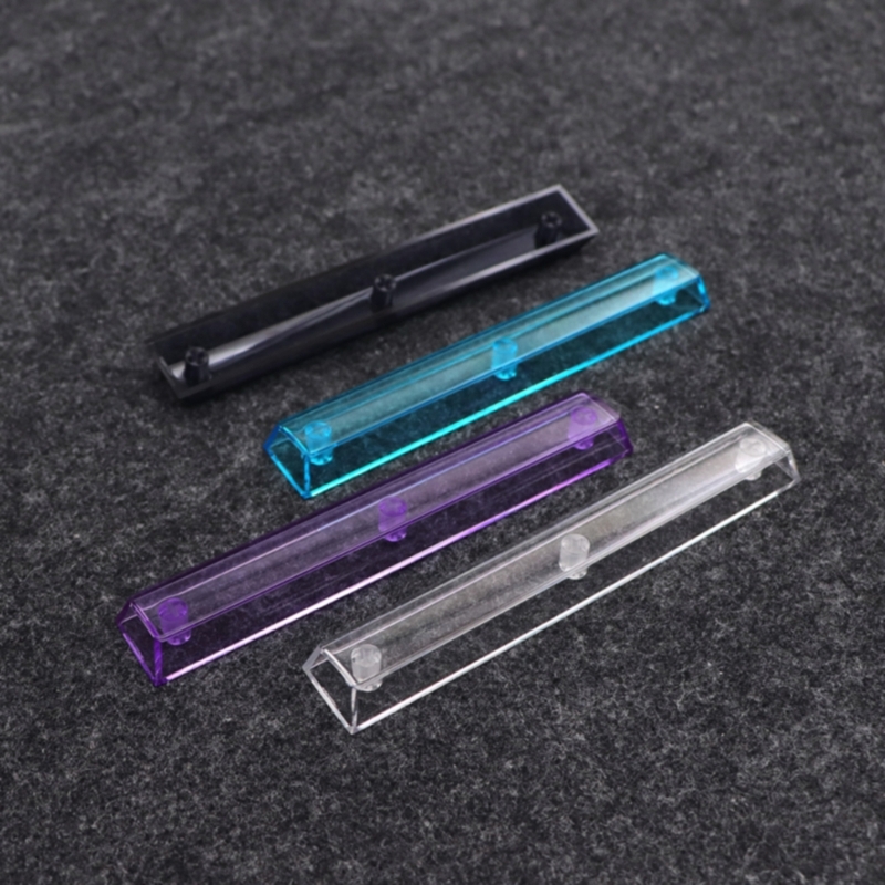 PC Crystal 6.25U Tecla barra espaciadora Altura original opcional para teclado mecánico D2RC