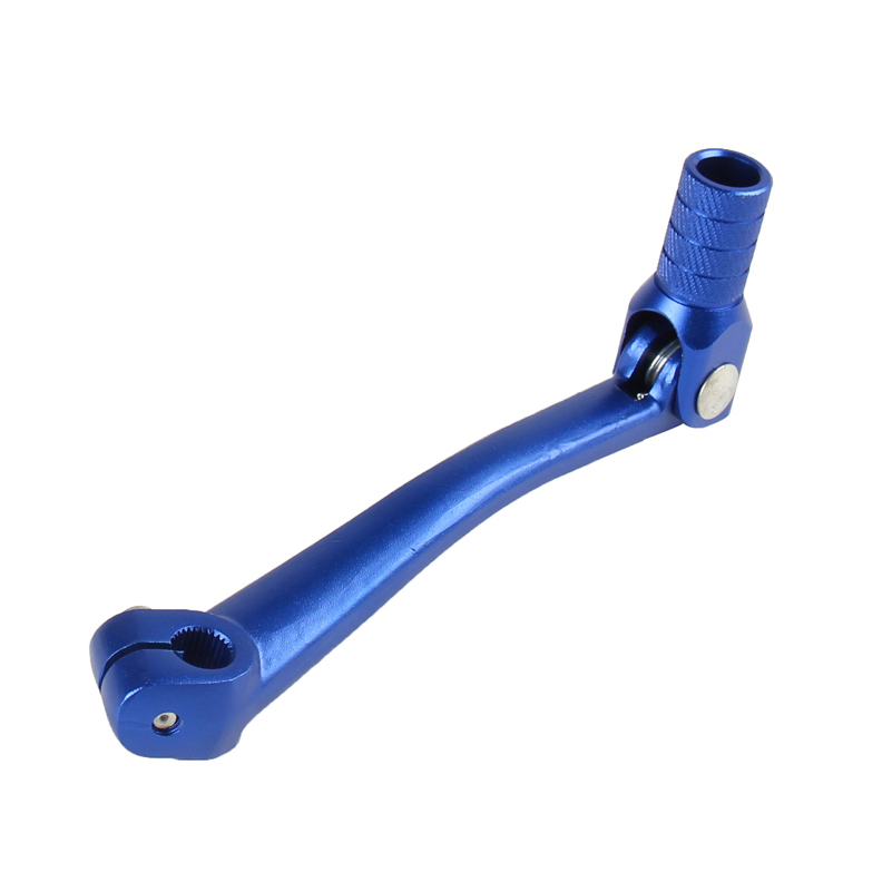 Nuevas piezas CNC de motocicleta, palanca de cambio de marchas plegable de aleación de aluminio apta para motocicleta ATV Dirt Pit Bikes, palanca de cambio de marchas CNC-125: Oro