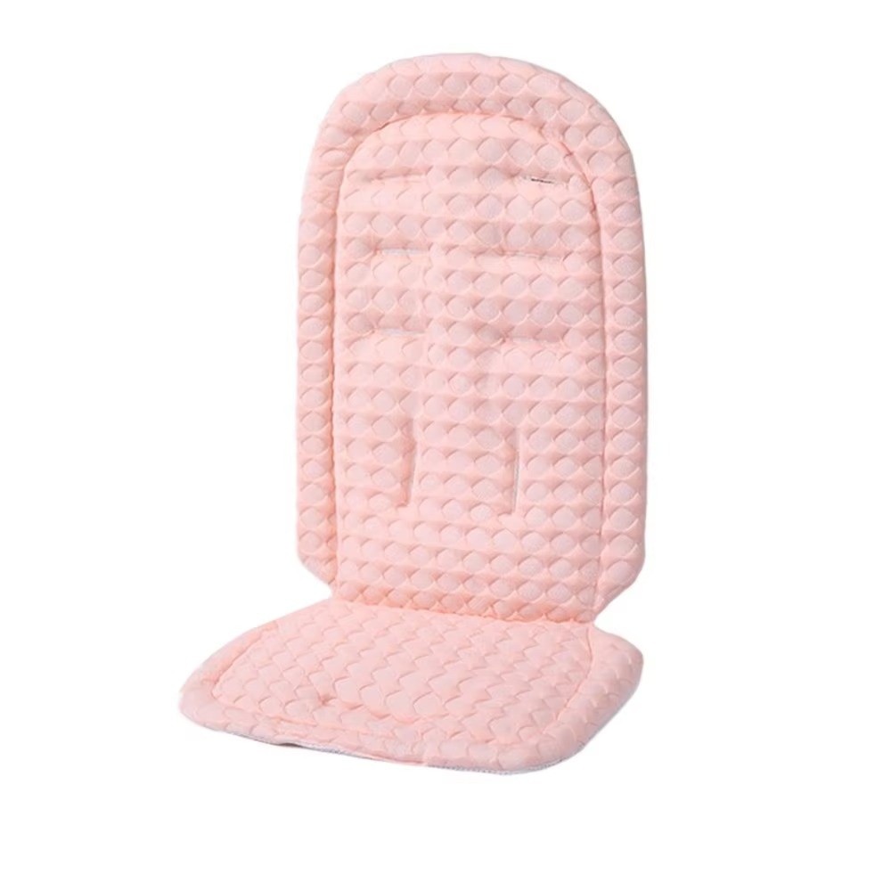 Universele Kinderwagen Koelmat Ademend Zacht Kinderwagen Kussen Ondersteuning Liner Pad Multifunctionele Kinderwagen Mat: WIT