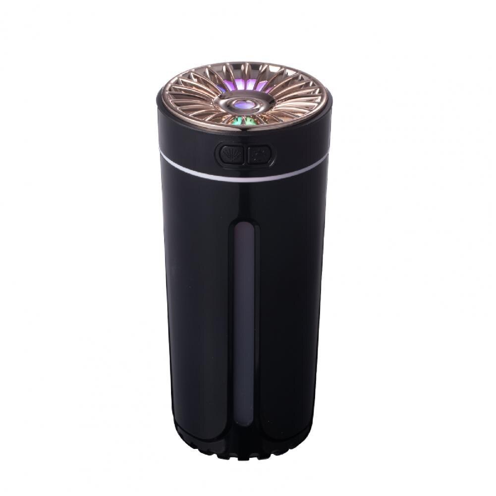 Portable Humidifier Portable ABS Noiseless Energy Saving Portable Air Humidifier Auto Humidifier for Desktop: Black