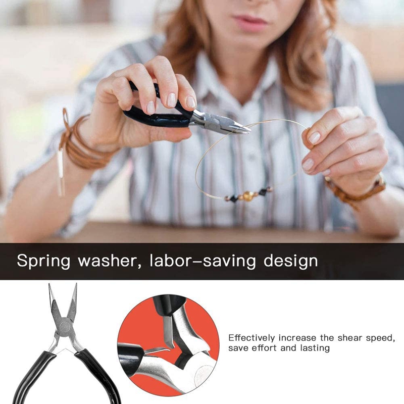 Szczypce robić biżuterii, 8 sztuk biżuterii szczypce, narzędzia mini biżuteria zestaw szczypiec zestaw robić tworzenia biżuterii dla elementy robić wyrobu biżuterii