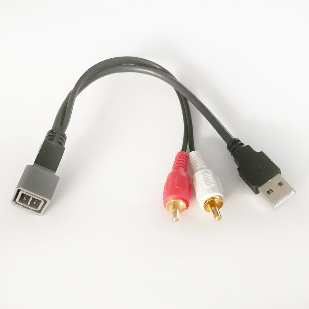 Biurlink – câble adaptateur USB RCA pour Nissan Cube Juke Versa
