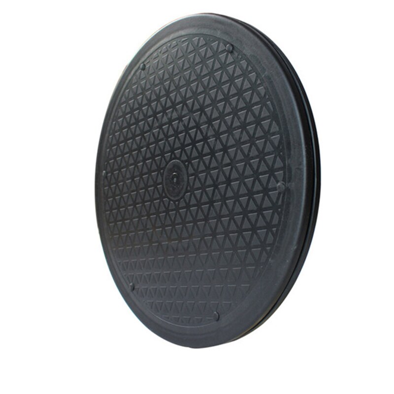 Multifunction 10'' Rotating Tray Cake Turntable Lazy Susan Rubber 220 Lbs 360 Swivel Pottery Wheels Home Baking Tools Black