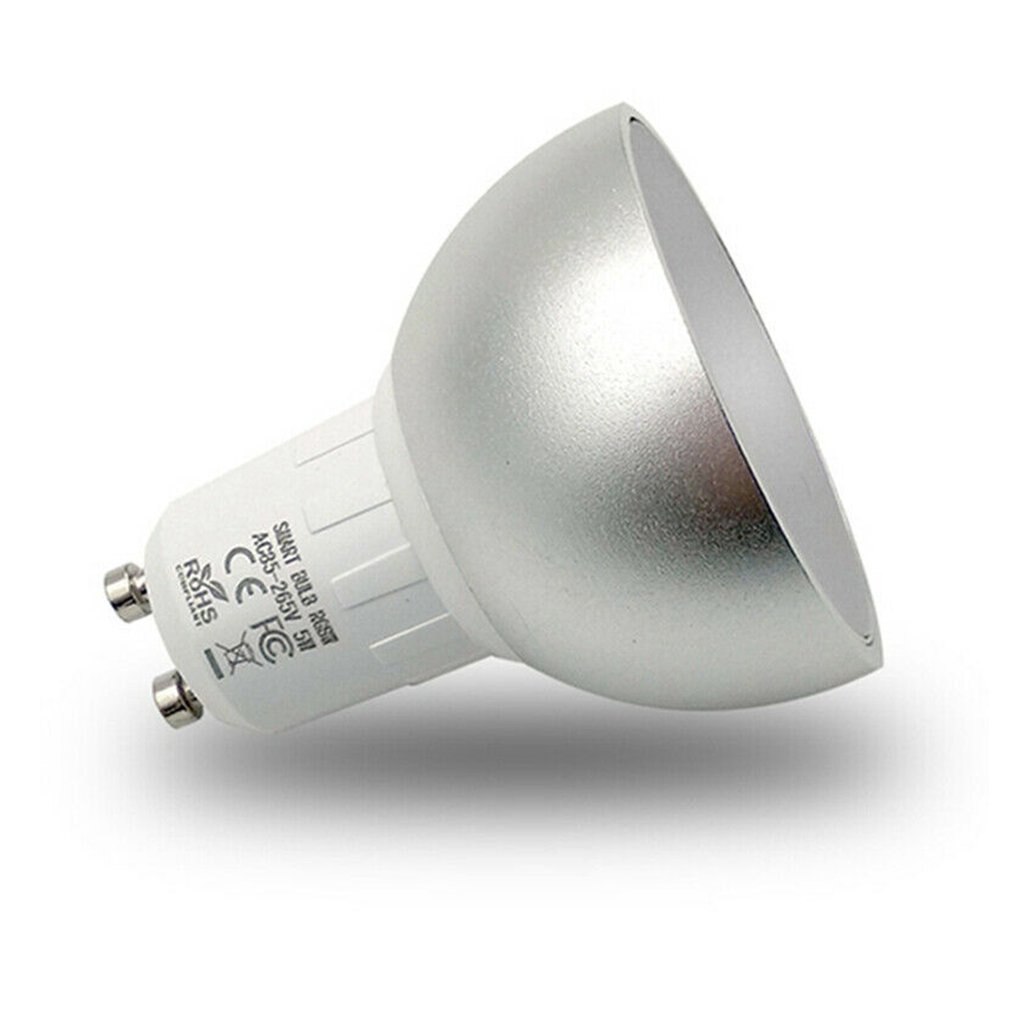 Smart Wifi Spotlight Gu10 Voice-Geactiveerde Kleur Veranderende Lamp Licht Mobiele Telefoon App Afstandsbediening Led Lamp