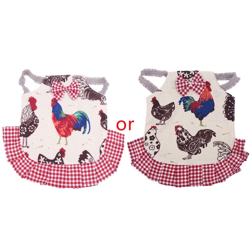 Poultry Hen Chicken Saddle Apron Feather Protector Wings Back Protect Jacket