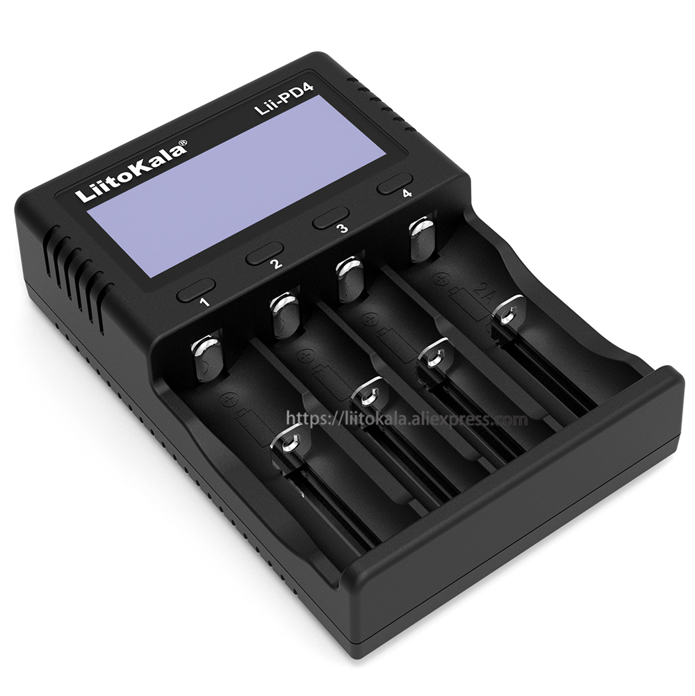 Liitokala Lii-500 Lii-PD4 Lii-500S LCD 3,7 V 18650, 18350, 18500, 21700 20700B 20700 de 14500, 26650 AA NiMH cargador de batería de litio