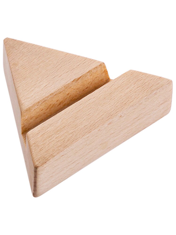 Beech wood bedside phone bracket ipad tablet stand lazy phone holder mobile phone holder Artifact Desktop
