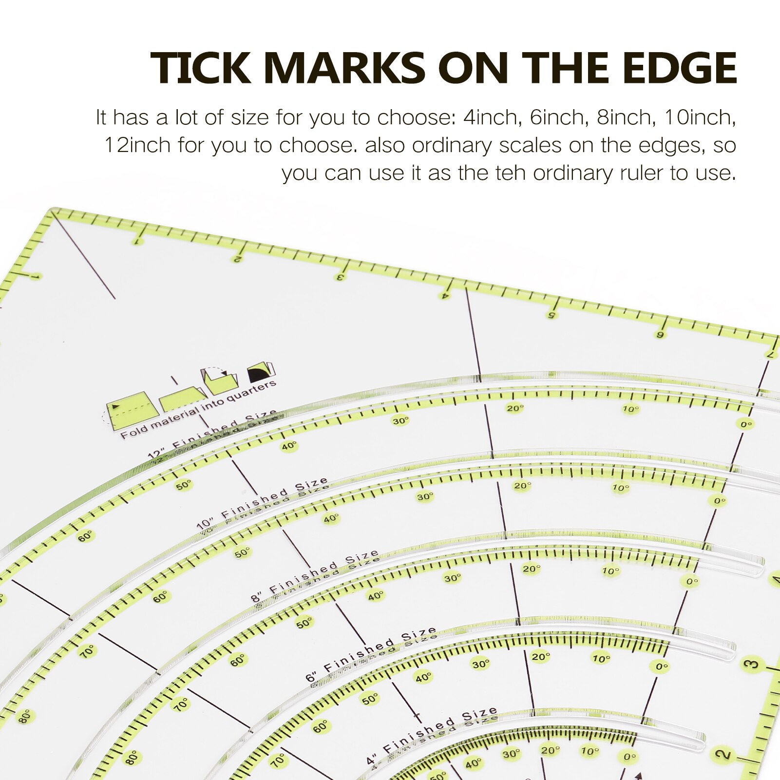 Portable Multifunction Multi Angle Ruler Cutting Rulers Patch Work Ruler Sewing Auxiliary Home Household DIY Tool