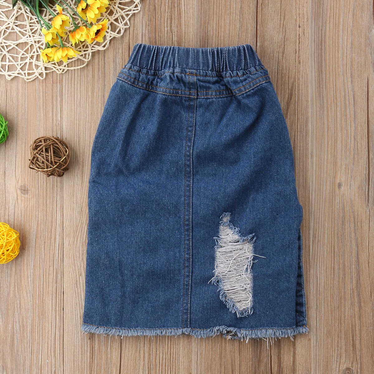 Girls Skirts Baby Girls Denim Skirt Toddler Children Jean Skirt Summer Style Cute Infant Child KidsSkirts Children