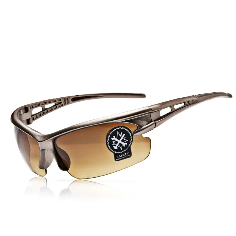 Mannen Vrouwen Fietsbril Fiets Zonnebril Fiets Fiets Brillen Ski Brillen Sport Zonnebril Gafas Ciclismo: Rood