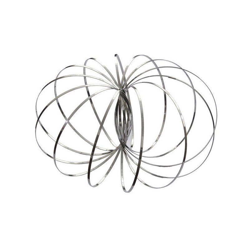 Toroflux Amazing Flow Toy Flow Ring Kinetic Spring Toys FlowRing Kinetic Spring Toy 3D Sculpture Ring Amazing Flow Ring Toy