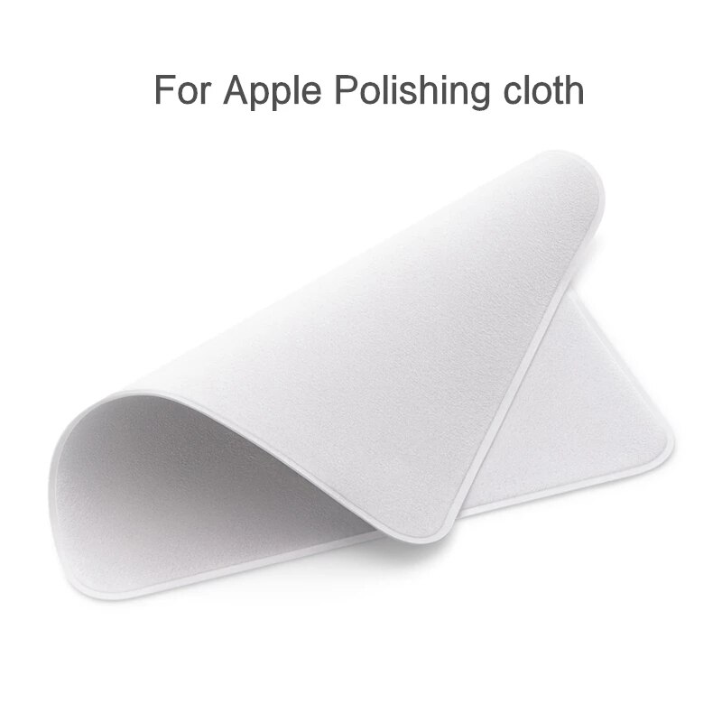 Putsduk 1:1 apple trasa för skärm display nano-textur glaspaneler rengöringsduk för ipad mac klocka ipod mobiltelefon: 5 st
