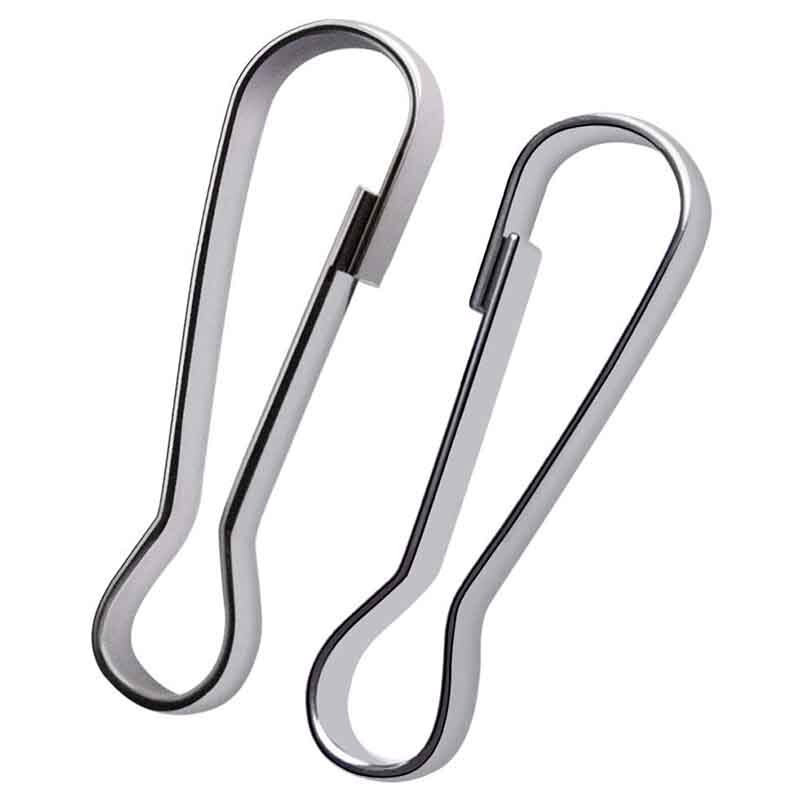 5 Ganchos Giratorios M5 De Acero Inoxidable 304 De Doble Pun